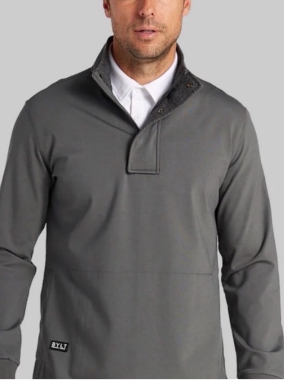 BYLT Gray Elite Fairway Pullover